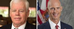 Glenn Sutphin and Rick Scott Glenn Sutphin and Rick Scott