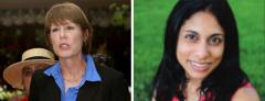 Gwen Graham and Mary Thomas