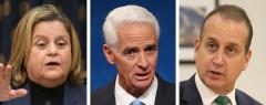 Ileana Ros-Lehtinen, Charlie Crist and Mario Diaz-Balart Ileana Ros-Lehtinen, Charlie Crist and Mario Diaz-Balart