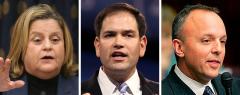 Ileana Ros-Lehtinen, Marco Rubio and Ted Deutch Ileana Ros-Lehtinen, Marco Rubio and Ted Deutch