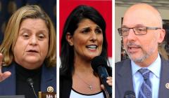 Ileana Ros-Lehtinen, Nikki Haley and Ted Deutch