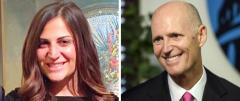 Jackie Schutz and Rick Scott Jackie Schutz and Rick Scott