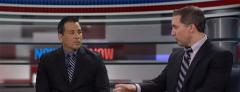 Javier Manjarres and Dave Aronberg  