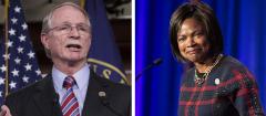 John Rutherford and Val Demings John Rutherford and Val Demings
