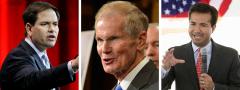 Marco Rubio, Bill Nelson and Carlos Curbelo Marco Rubio, Bill Nelson and Carlos Curbelo