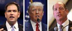 Marco Rubio, Donald Trump and Ted Yoho