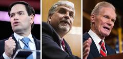 Marco Rubio, Eric Hargan and Bill Nelson