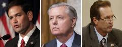Marco Rubio, Lindsey Graham and Vern Buchanan