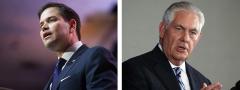Marco Rubio and Rex Tillerson Marco Rubio and Rex Tillerson