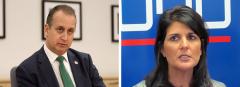 Mario Diaz-Balart and Nikki Haley Mario Diaz-Balart and Nikki Haley