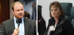 Matt Caldwell and Denise Grimsley