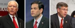 Orrin Hatch, Marco Rubio and Erik Paulsen
