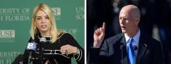 Pam Bondi and Rick Scott Pam Bondi and Rick Scott