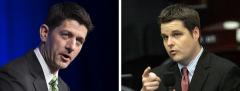 Paul Ryan and Matt Gaetz Paul Ryan and Matt Gaetz