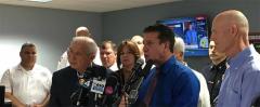 Mayor of Hialeah, Carlos Hernandez and Rick Scott Mayor of Hialeah, Carlos Hernandez and Rick Scott