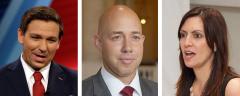 Ron DeSantis, Brian Mast and Jeanette Nunez Ron DeSantis, Brian Mast and Jeanette Nunez