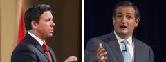 Ron DeSantis and Ted Cruz Ron DeSantis and Ted Cruz