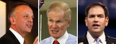 Ted Deutch, Bill Nelson and Marco Rubio
