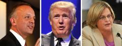 Ted Deutch, Donald Trump and Ileana Ros-Lehtinen Ted Deutch, Donald Trump and Ileana Ros-Lehtinen