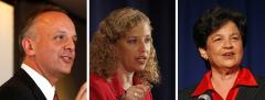 Ted Deutch, Debbie Wasserman Schultz and Lois Frankel Ted Deutch, Debbie Wasserman Schultz and Lois Frankel