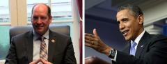 Ted Yoho and Barack Obama Ted Yoho and Barack Obama