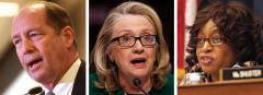 Ted Yoho, Hillary Clinton, and Corrine Brown