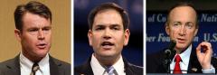 Todd Young, Marco Rubio and Mitch Daniels