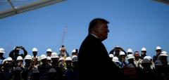 President Trump at the May opening of the giant Sempra LNG plant in Cameron, La. President Trump at the May opening of the giant Sempra LNG plant in Cameron, La.