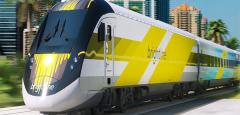 Virgin Trains, formerly Brightline, in Fort Lauderdale